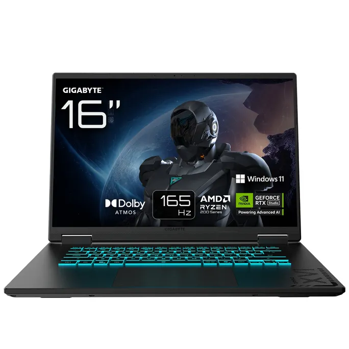 GIGABYTE GAMING A16 3WH 16″ FHD 165Hz R7-260 16GB/1TB RTX 5070 Win11