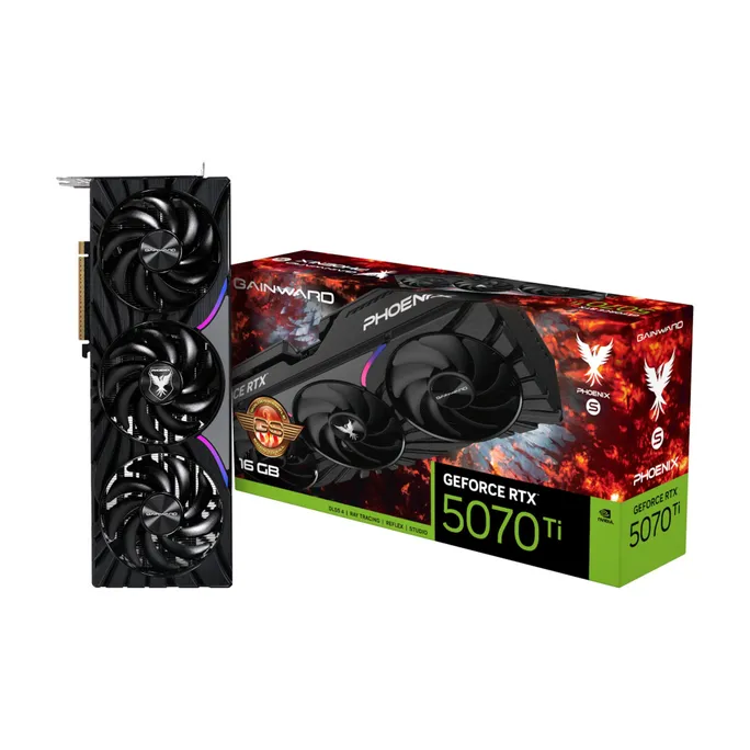 GAINWARD GeForce RTX 5070 Ti Phoenix-S GS 16B GDDR7 Grafikkarte HDMI/3xDP