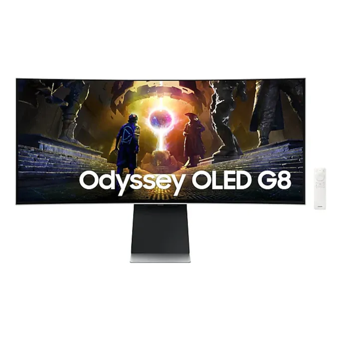 Samsung Odyssey G85SD LS34DG850SUXEN 34 Zoll UWQHD Curved QD-OLED 21:9 175 Hz Gaming Monitor