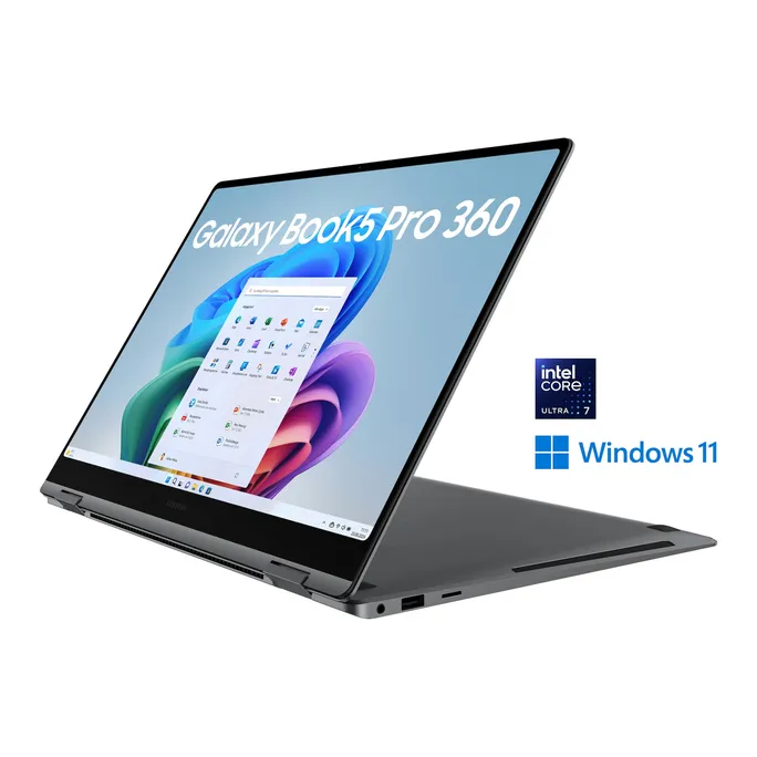 SAMSUNG Galaxy Book5 Pro 360 16″ AMOLED Ultra 7 258V 32GB/1TB SSD Win11 Pro Copilot+PC