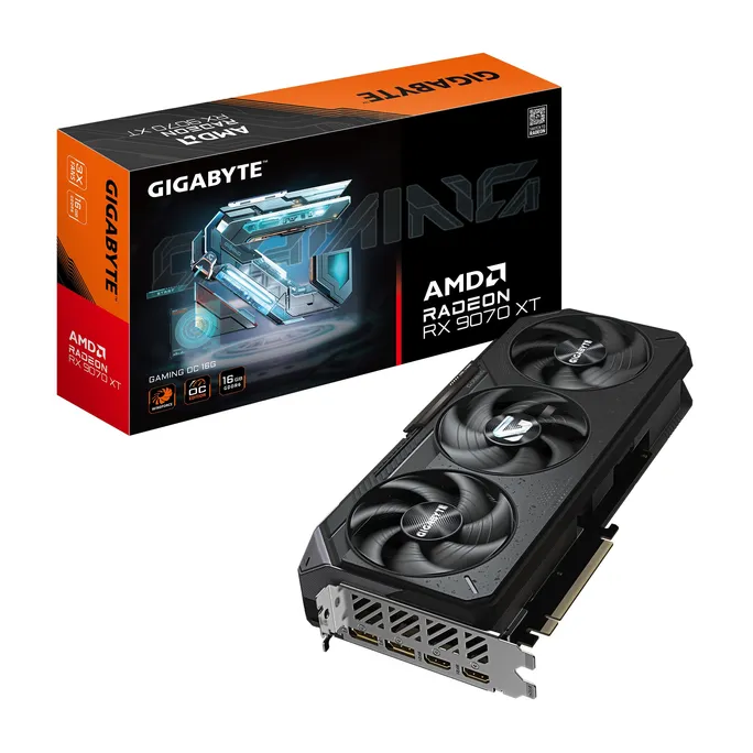 image-4558.webp GIGABYTE Radeon RX 9070 XT GAMING OC 16G Grafikkarte HDMI/DP – Image 1