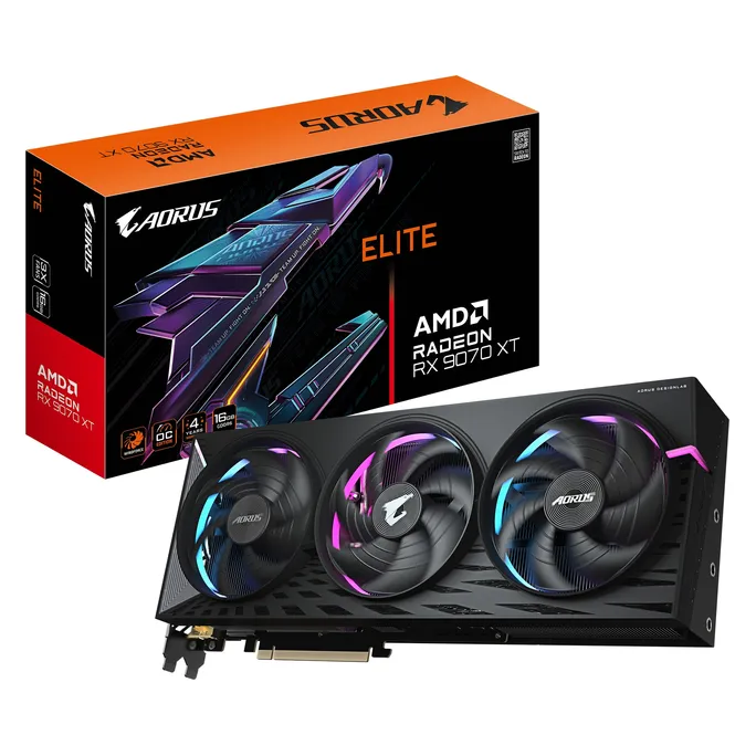 image-4617.webp GIGABYTE AORUS Radeon RX 9070 XT ELITE 16G Grafikkarte HDMI/DP – Image 1