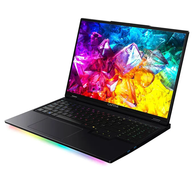 Captiva Highend Gaming R92-281 16″ WQXGA Ryzen 9 9955HX 64GB/2TB SSD RTX5080 Win11