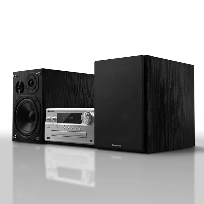 image-7286.webp Panasonic SC-PMX802E-S CD-Mikrosystem mit DAB+ und optischem Eingang silber/schw – Image 1